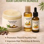 Anointing Metuaka Fenugreek and Basil Hair Grease Bundle