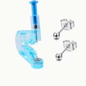 3pcs Professional Ear Piercing Gun Kit - Safe, Easy-to-Use & Durable Plastic Design for Precise Personal Care