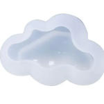 1pc 3D Cloud Shape Silicone Mold, Scented Candle Silicone Mold