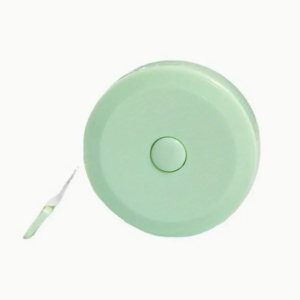 1pc Plastic Tape Measure, 59.06 Inch (Nordic Green)