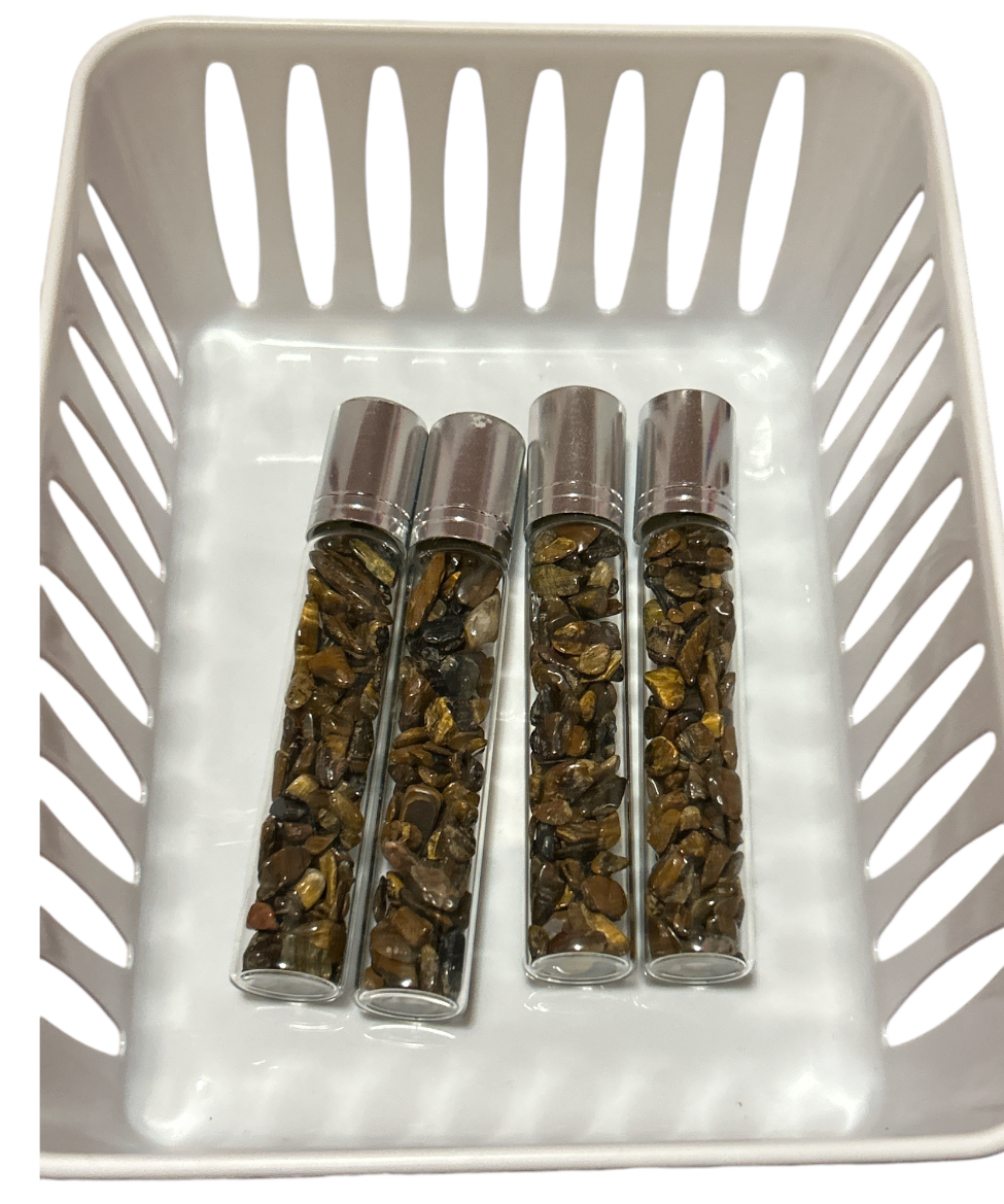 Tigers Eye roll on oil bottle 1pc