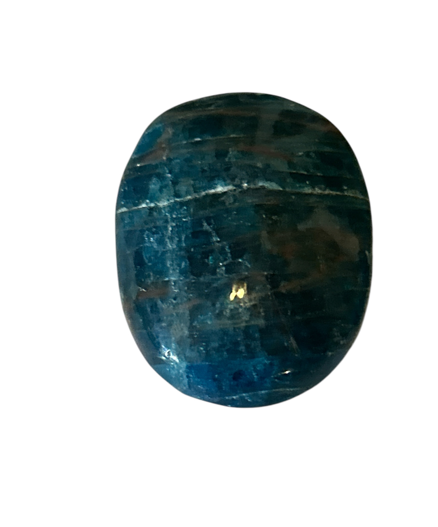 Blue Apatite Palm Stone