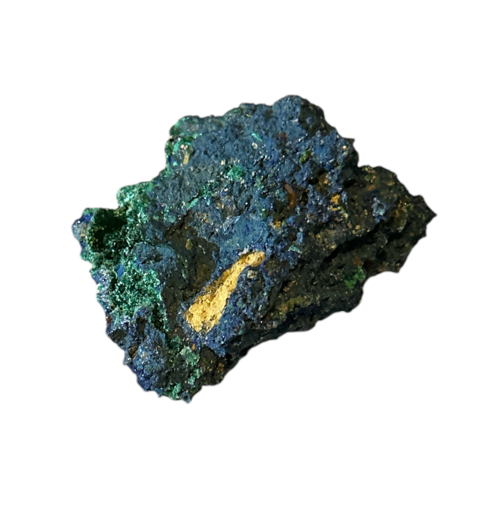 Malachite And Azurite specimen .304lb