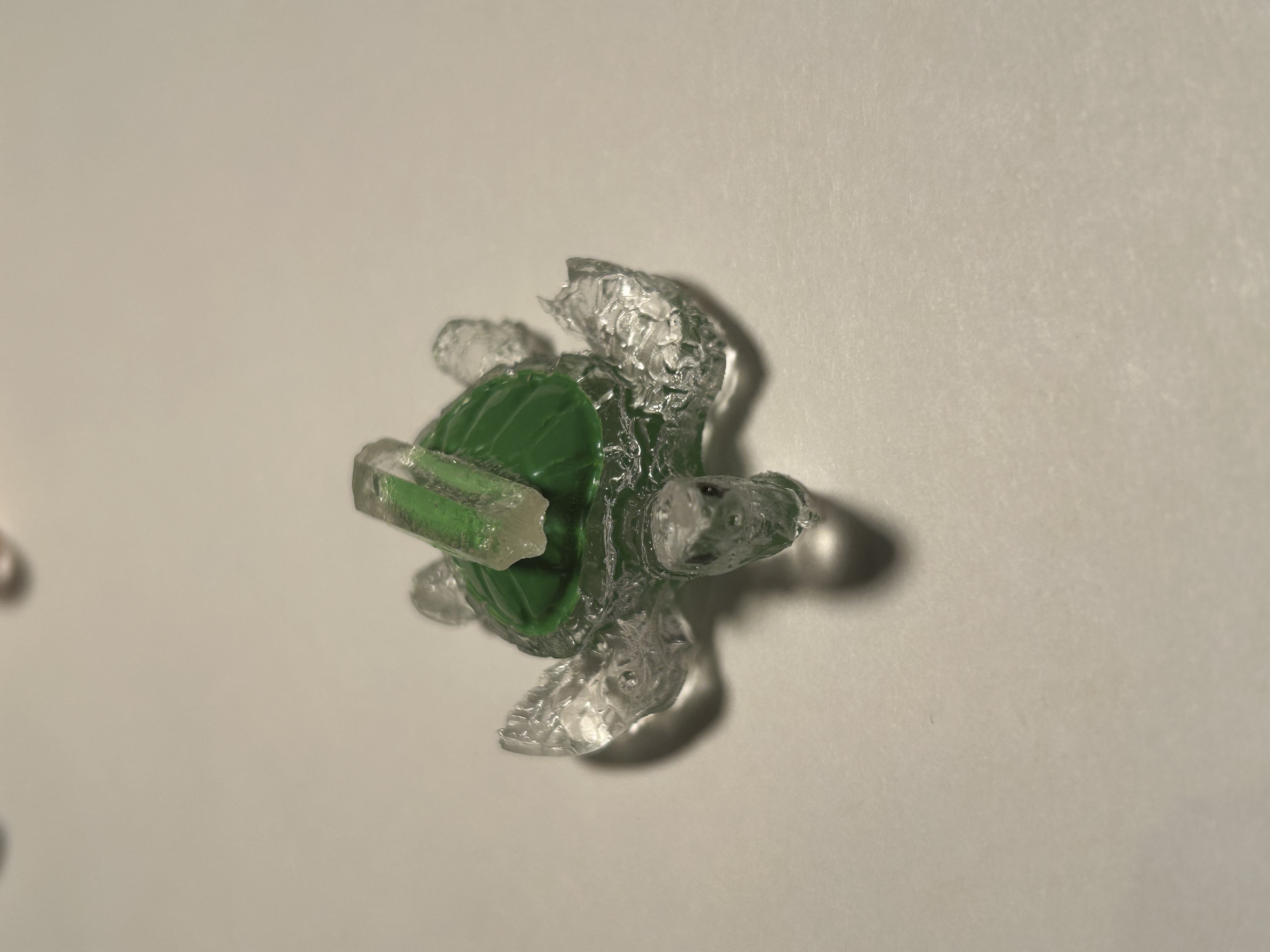 💚 Green Crystal Point Resin Turtle – Wholesale image 8