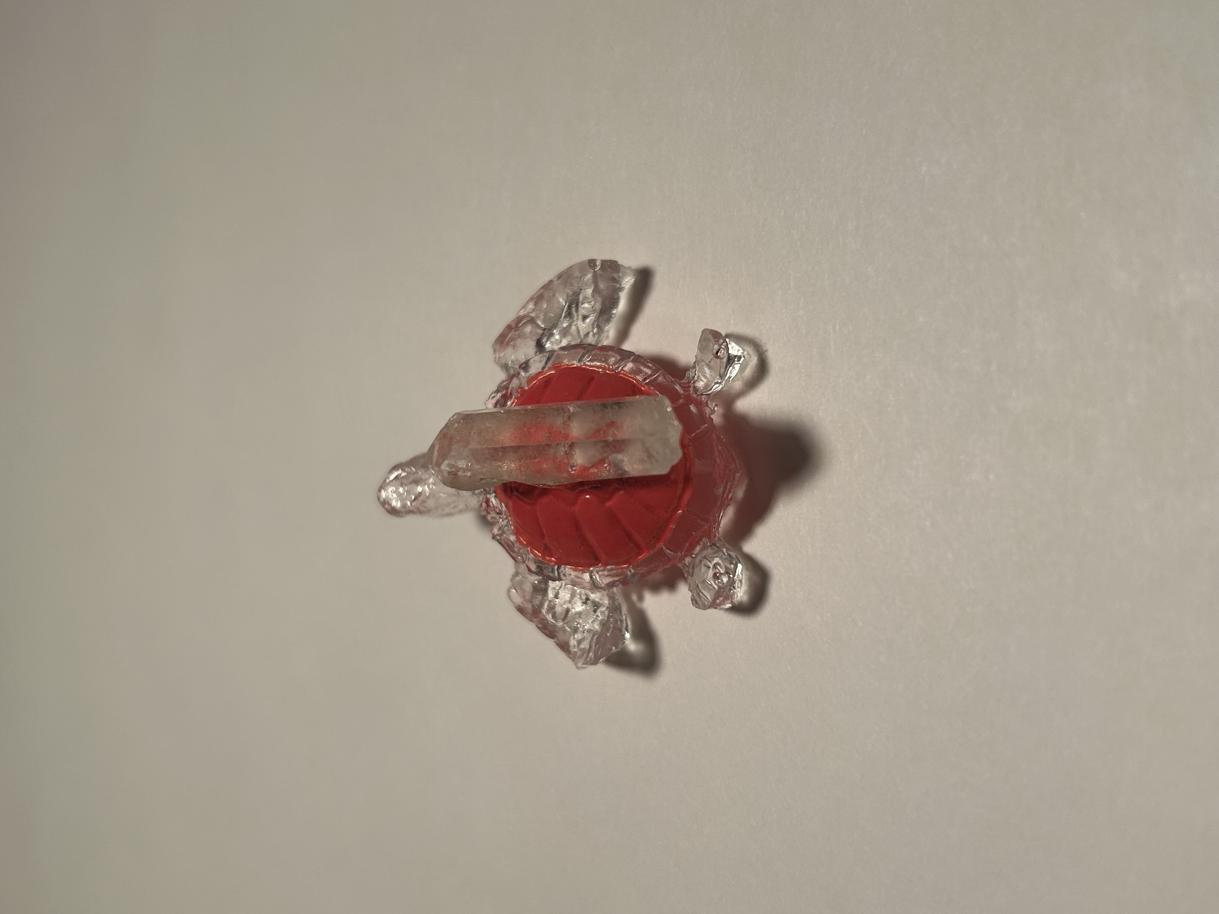 ❤️ Red Crystal Point Resin Turtle – Wholesale image 4