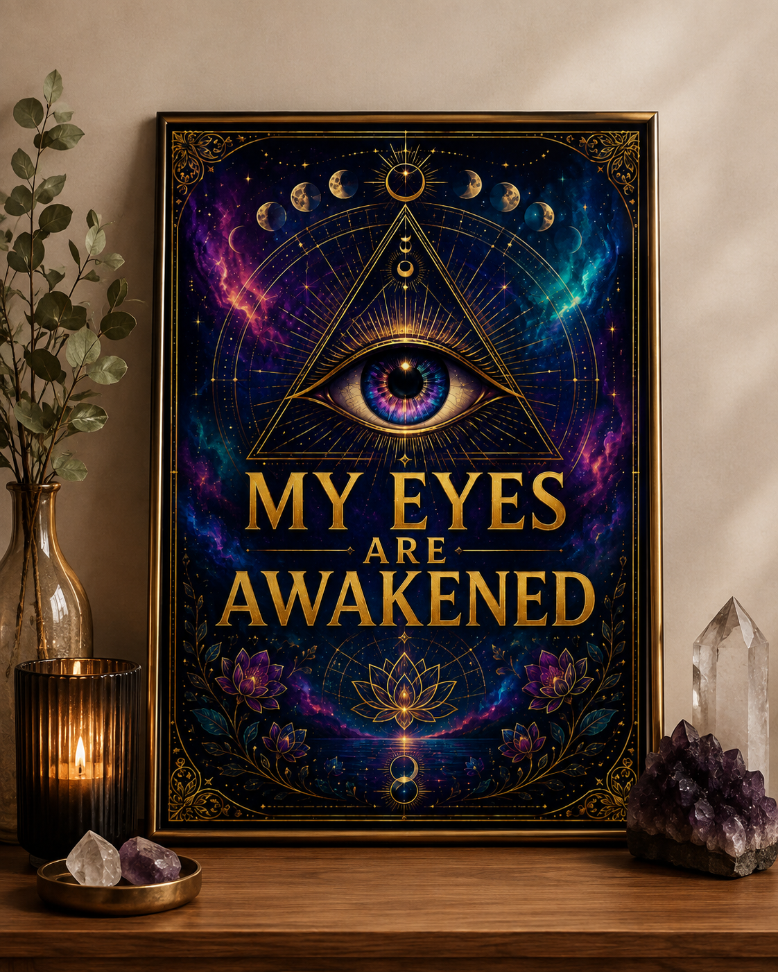 **MY EYES ARE AWAKENED**