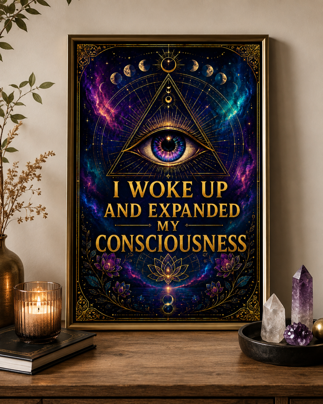 **I WOKE UP AND EXPANDED MY CONSCIOUSNESS**