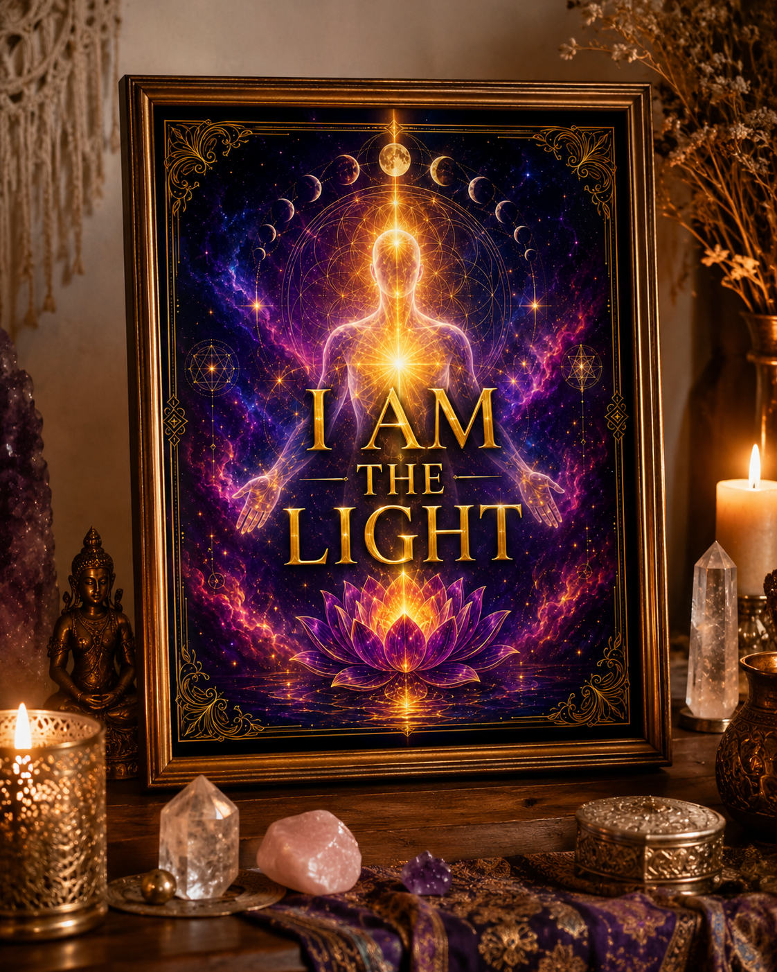I AM THE LIGHT DECOR