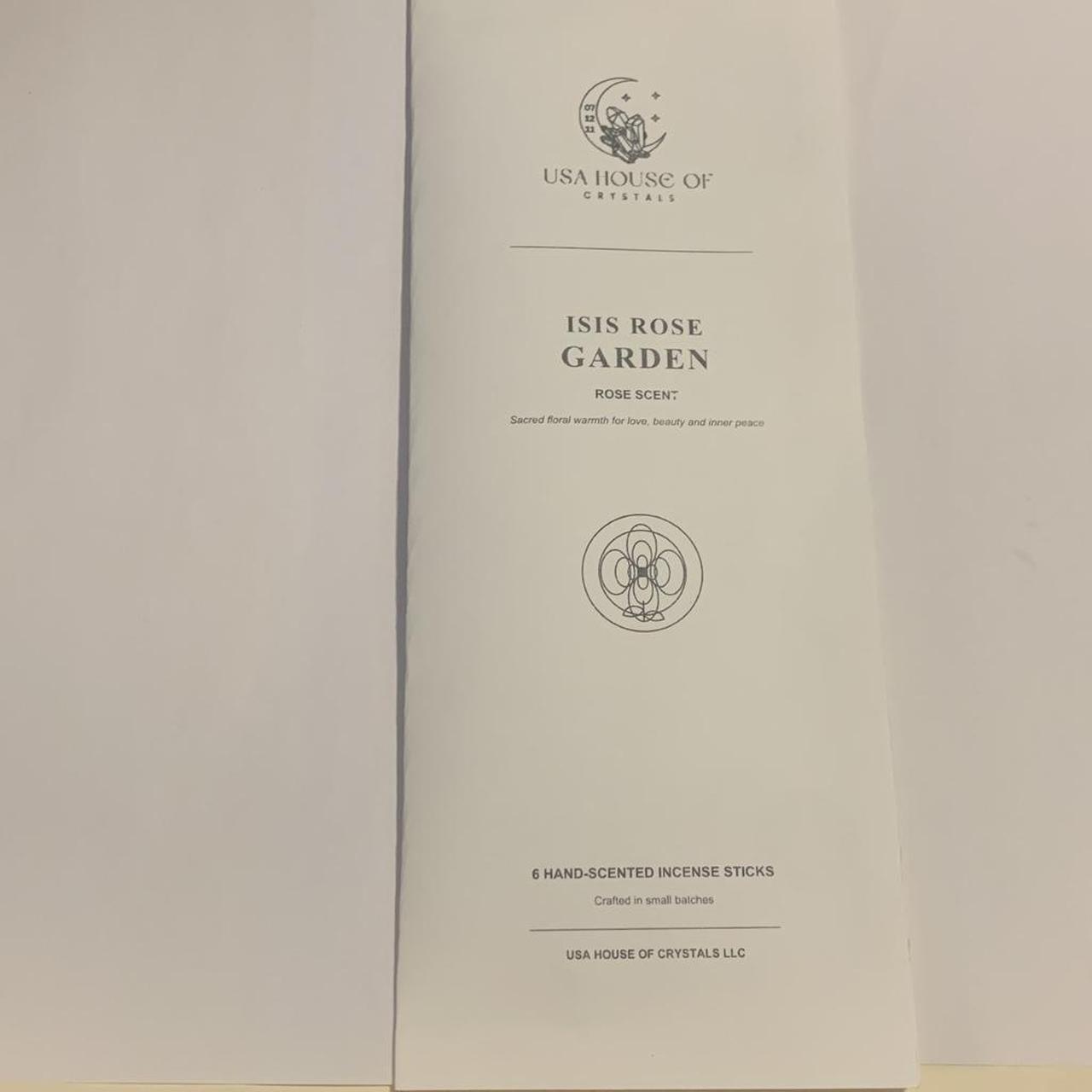 Isis Rose Garden incense sticks