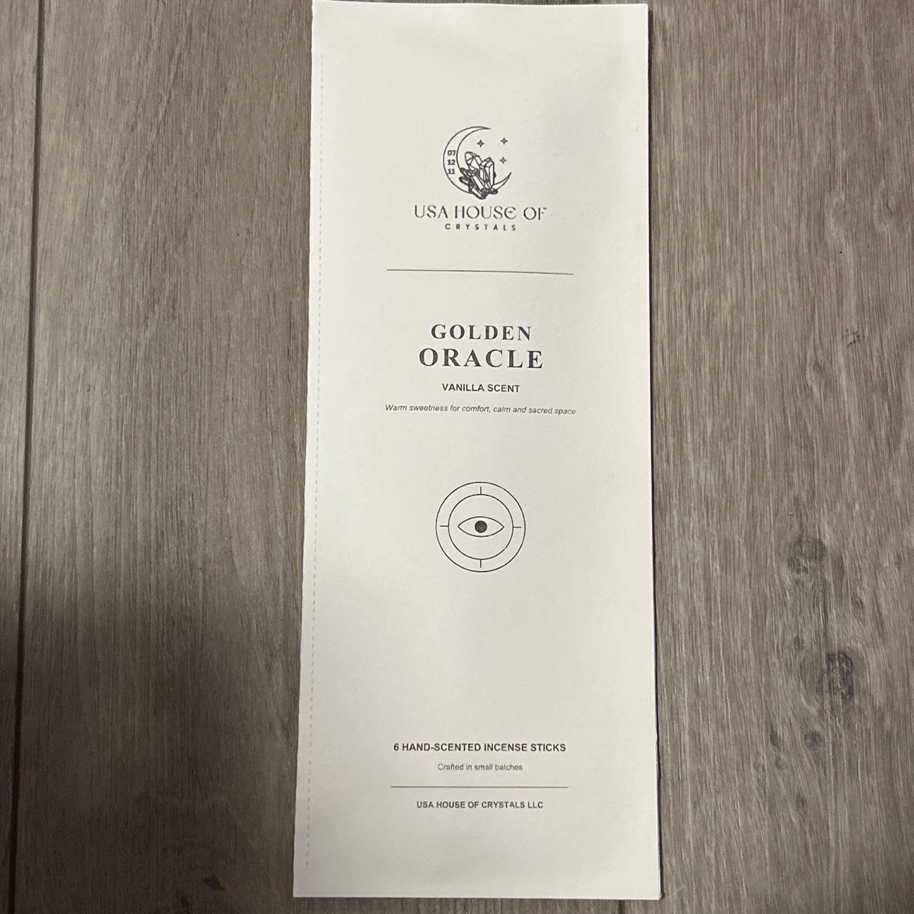 Golden Oracle Vanilla Scented Incense Sticks