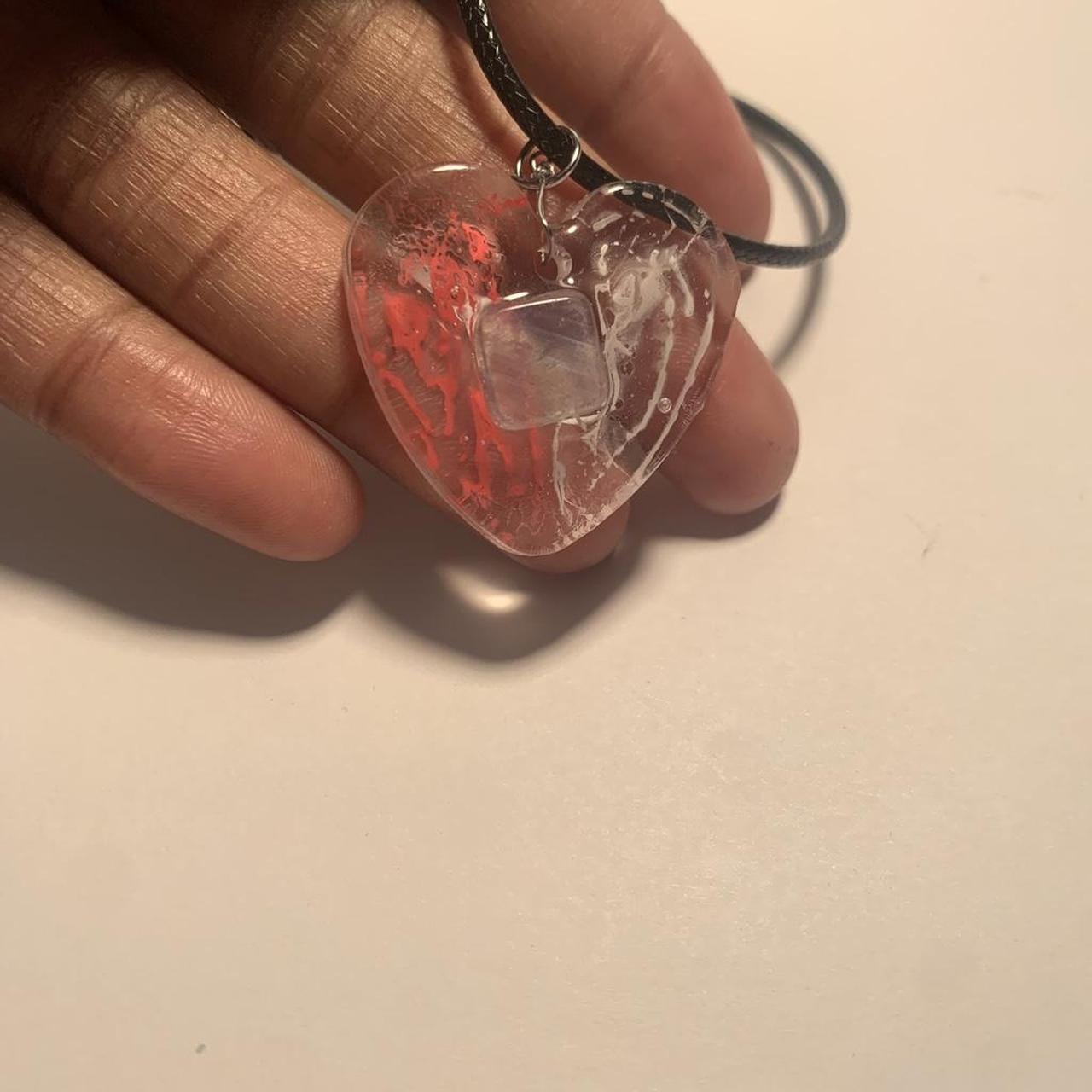 Moonstone Love Heart Necklace ❤️🌙