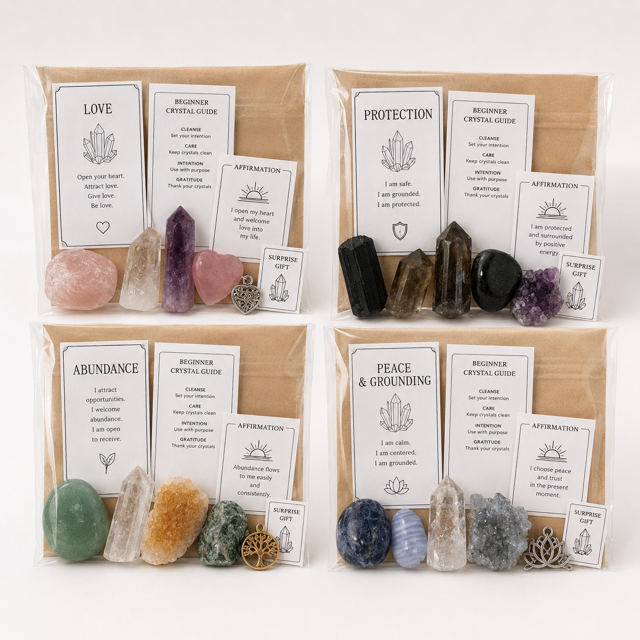 Wholesale Crystal Intention Bundles
