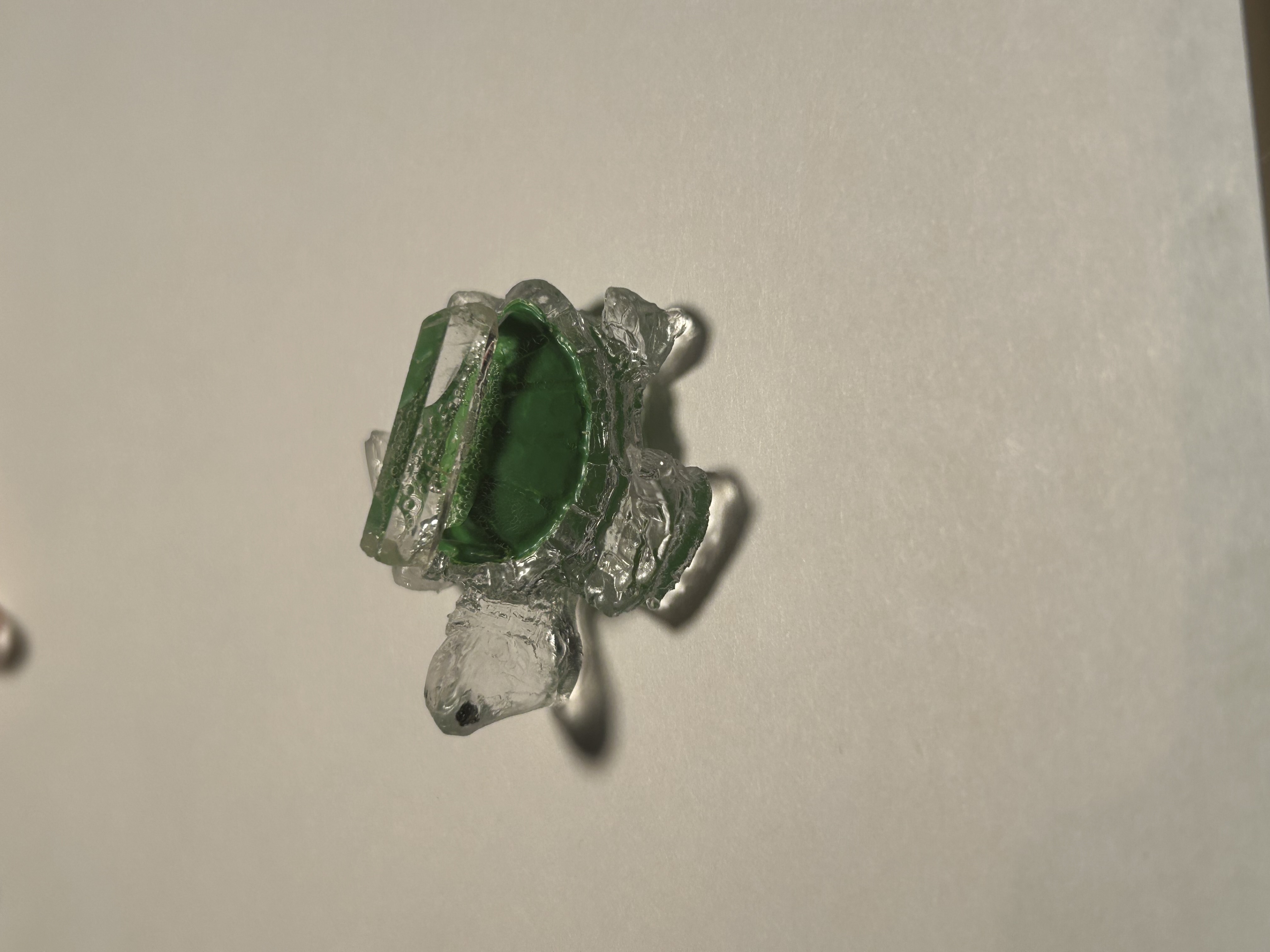 💚 Green Crystal Point Resin Turtle – Wholesale image 5