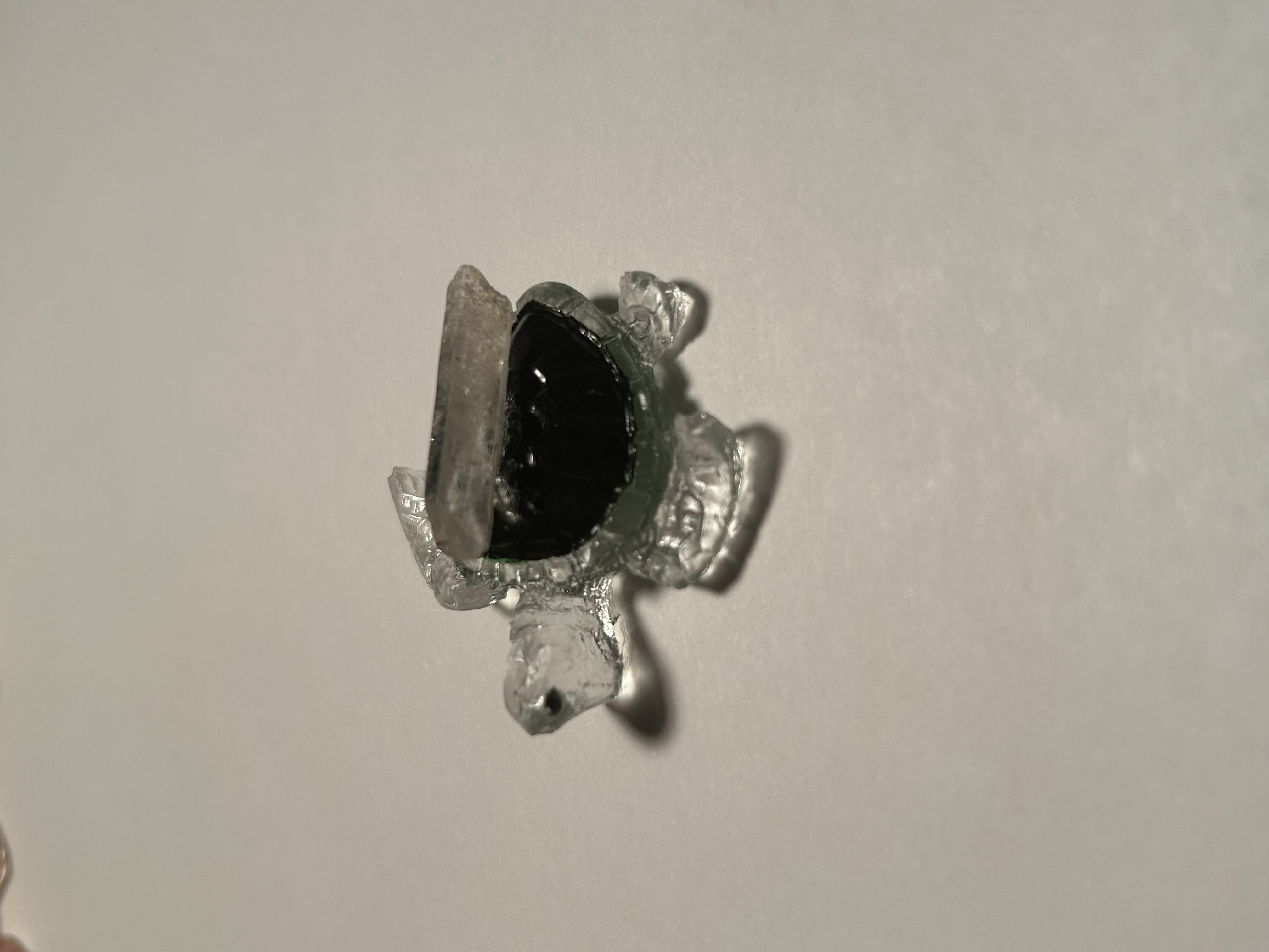 Black Crystal Point Resin Turtle – Wholesale image 5