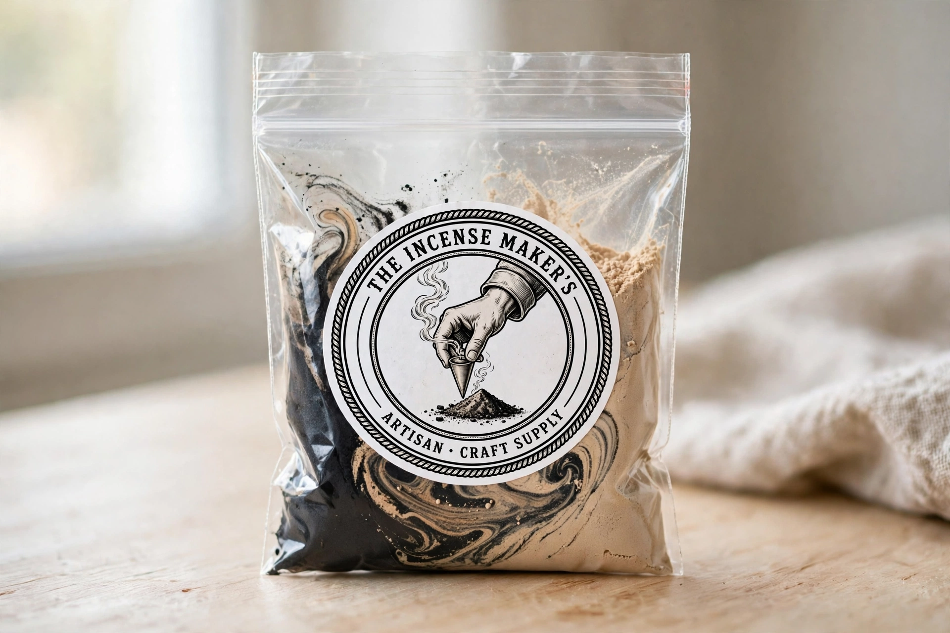 The Incense Maker’s | Ready-Mixed Incense Making Base 1.5 oz bag
