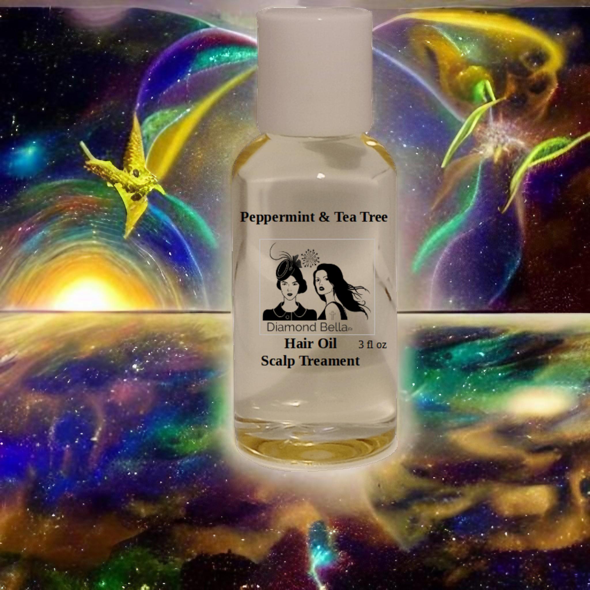 Peppermint & Tea Tree Hair Oil 3 fl oz