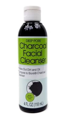 charcoal Cleanser Deep Pore (4FL OZ Bottle) (Packing bottle vary)