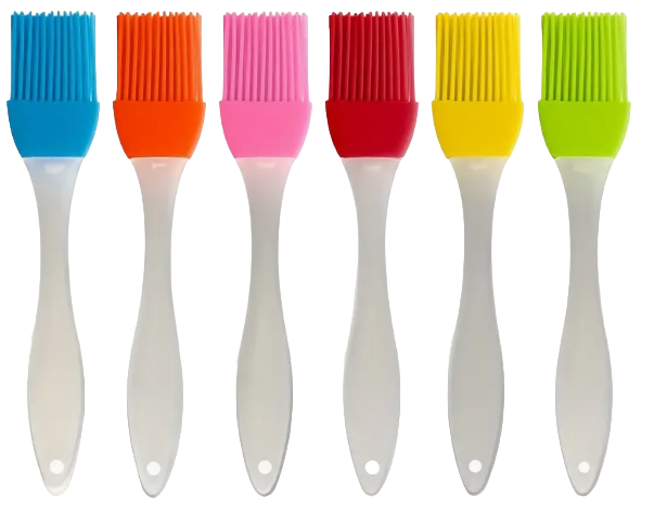 1 pc Premium Silicone Oil Brushes Set (Random color)